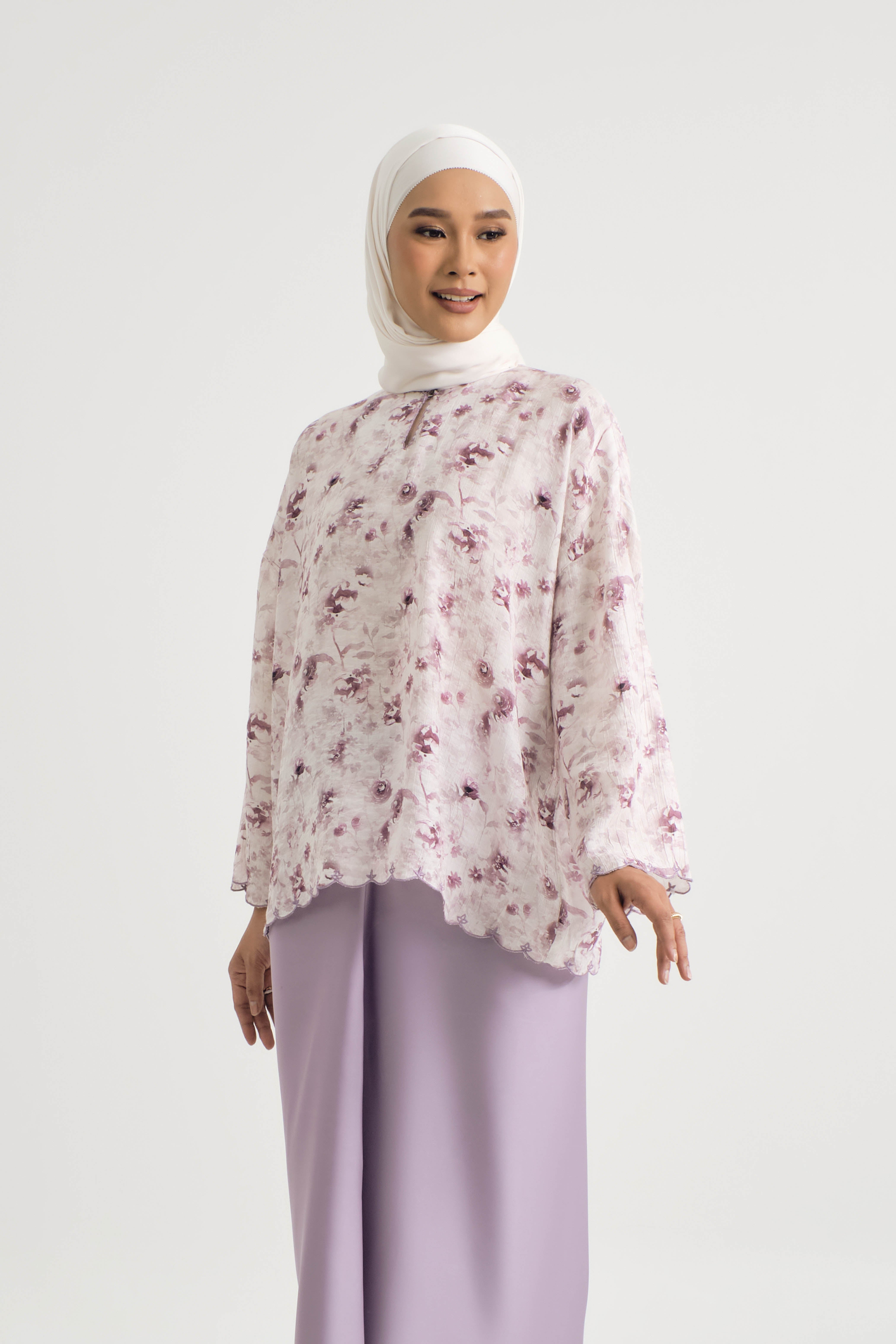 Women Series Rohana Kurung Kedah - Purple