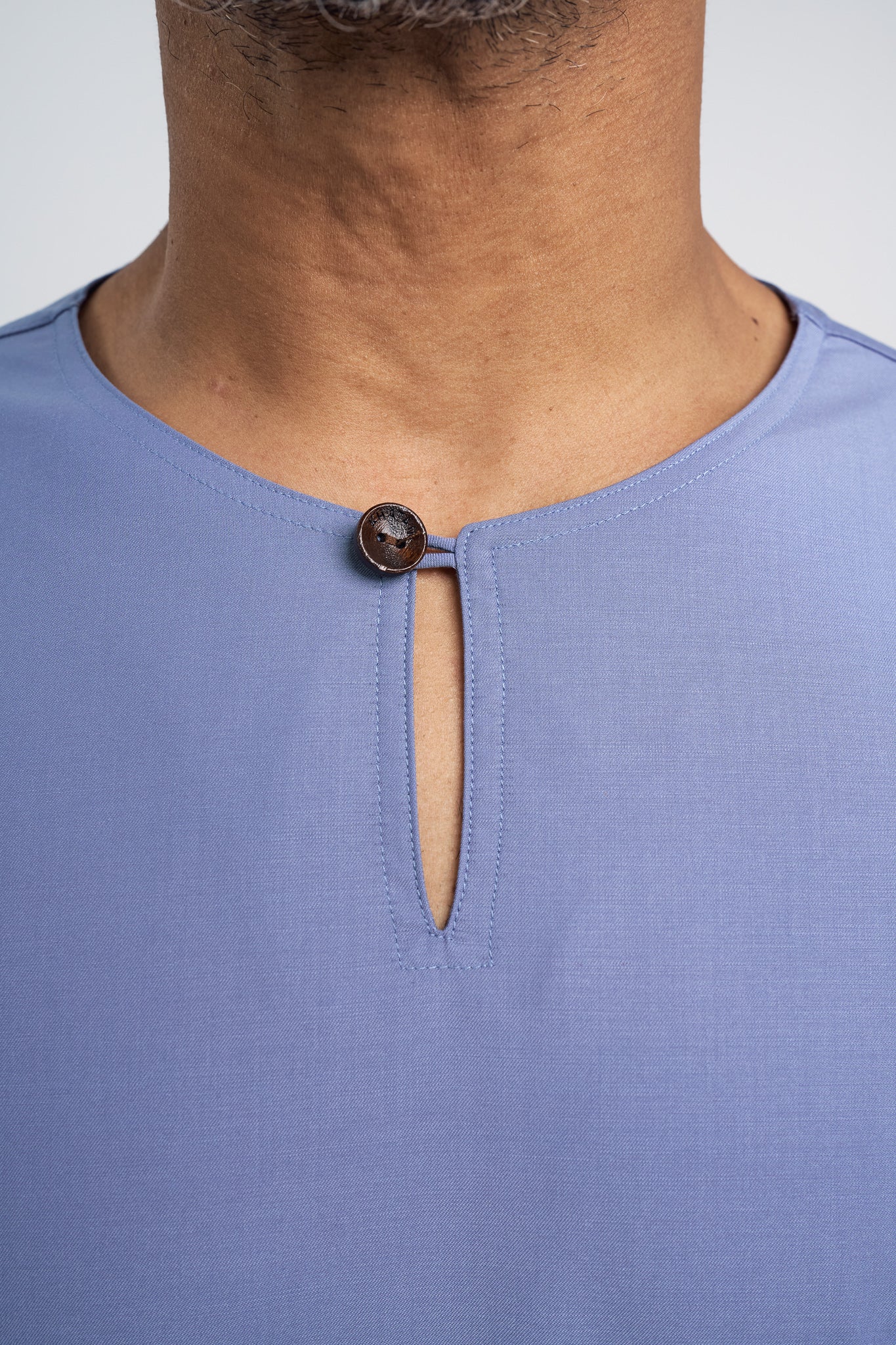 Patawali Modern Fit Baju Melayu Teluk Belanga - Purple Yam