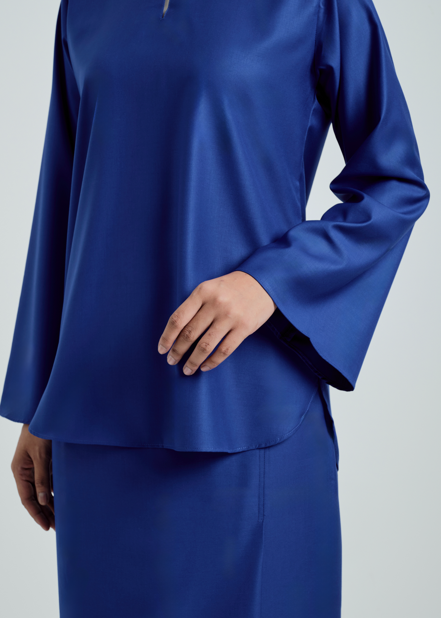 Patawali Baju Kurung - Royal Blue
