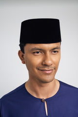 Patawali Modern Fit Baju Melayu Teluk Belanga - Royal Blue