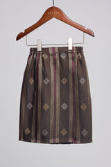 Boys Samping Galur Kelopak - Coklat Merah