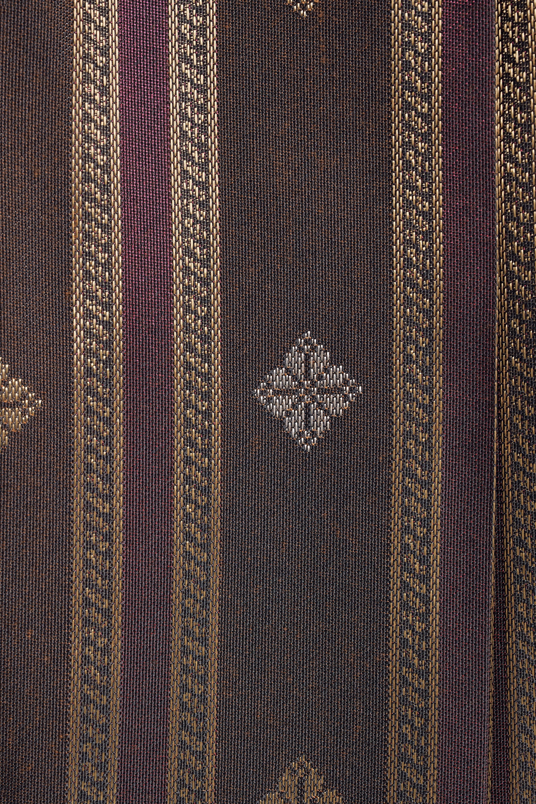 Boys Samping Galur Kelopak - Coklat Merah