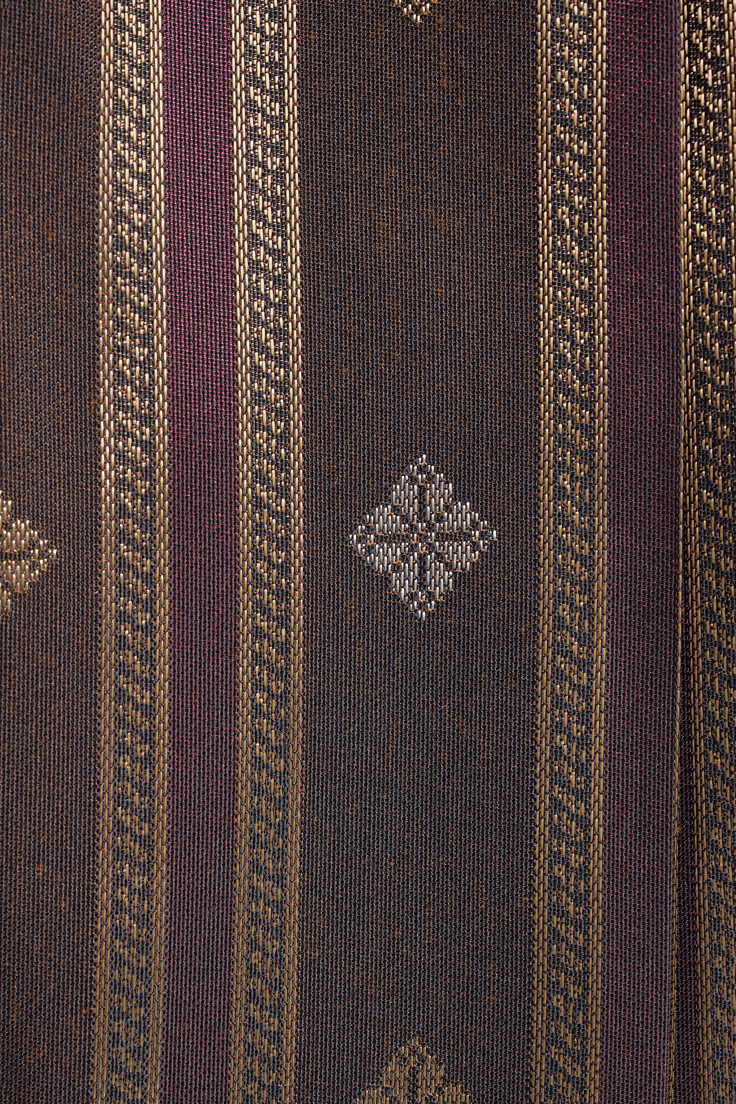 Boys Samping Galur Kelopak - Coklat Merah