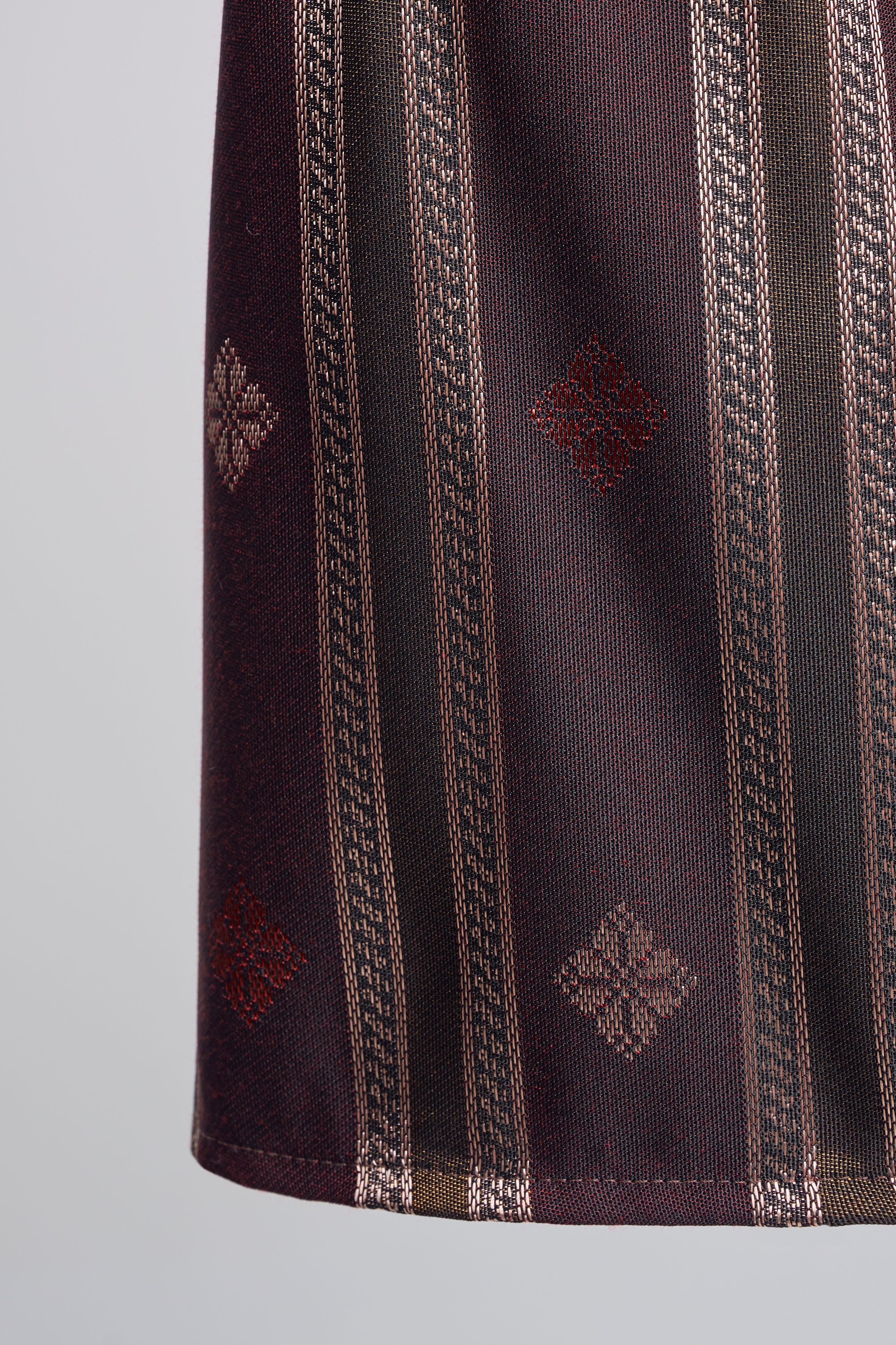 Boys Samping Galur Kelopak - Merah Perang