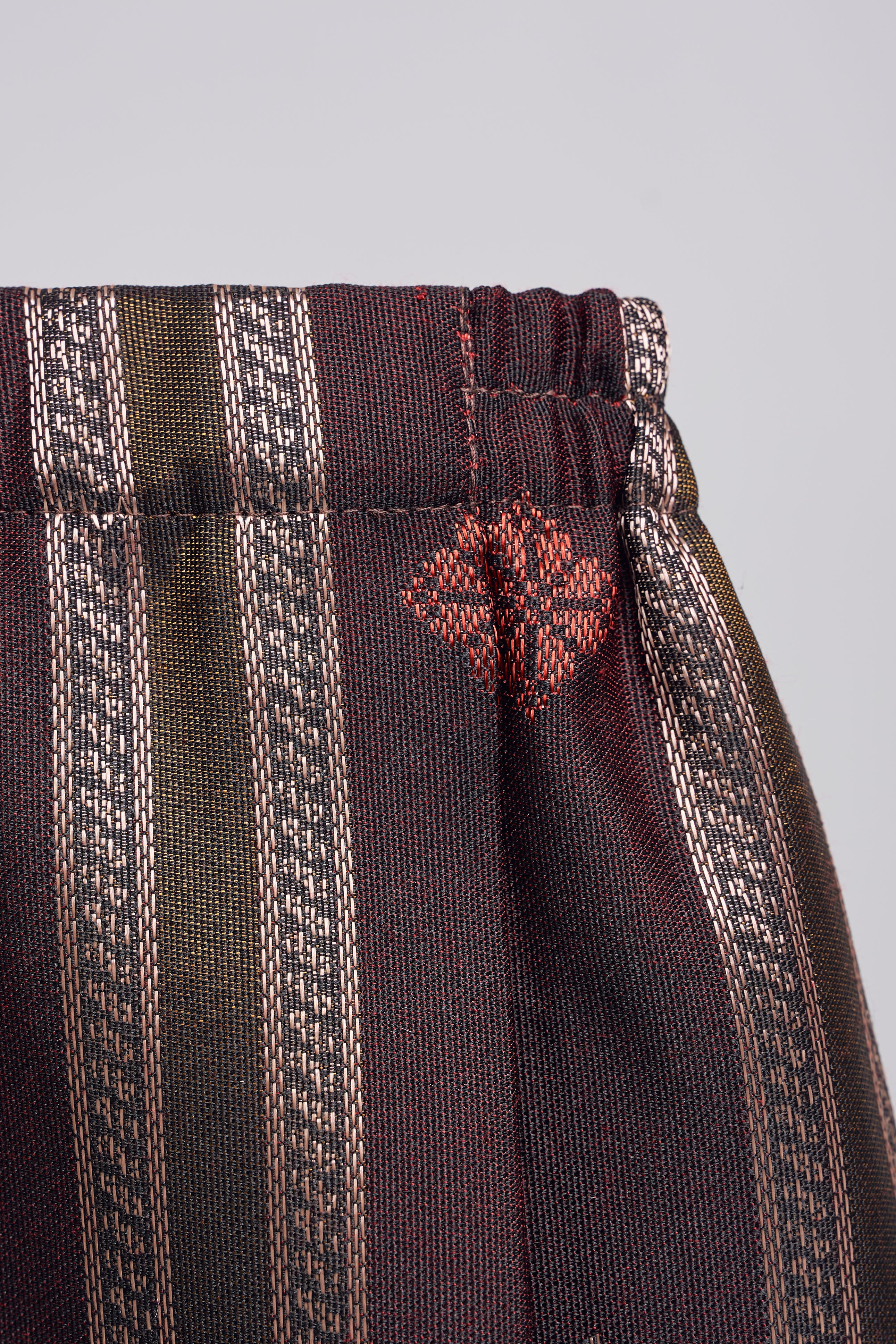 Boys Samping Galur Kelopak - Merah Perang