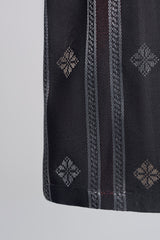 Boys Samping Galur Kelopak - Hitam Merah