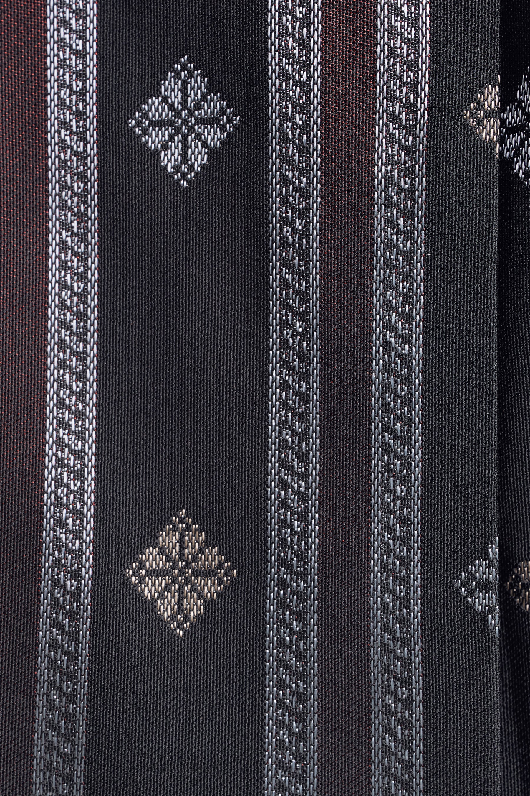 Boys Samping Galur Kelopak - Hitam Merah