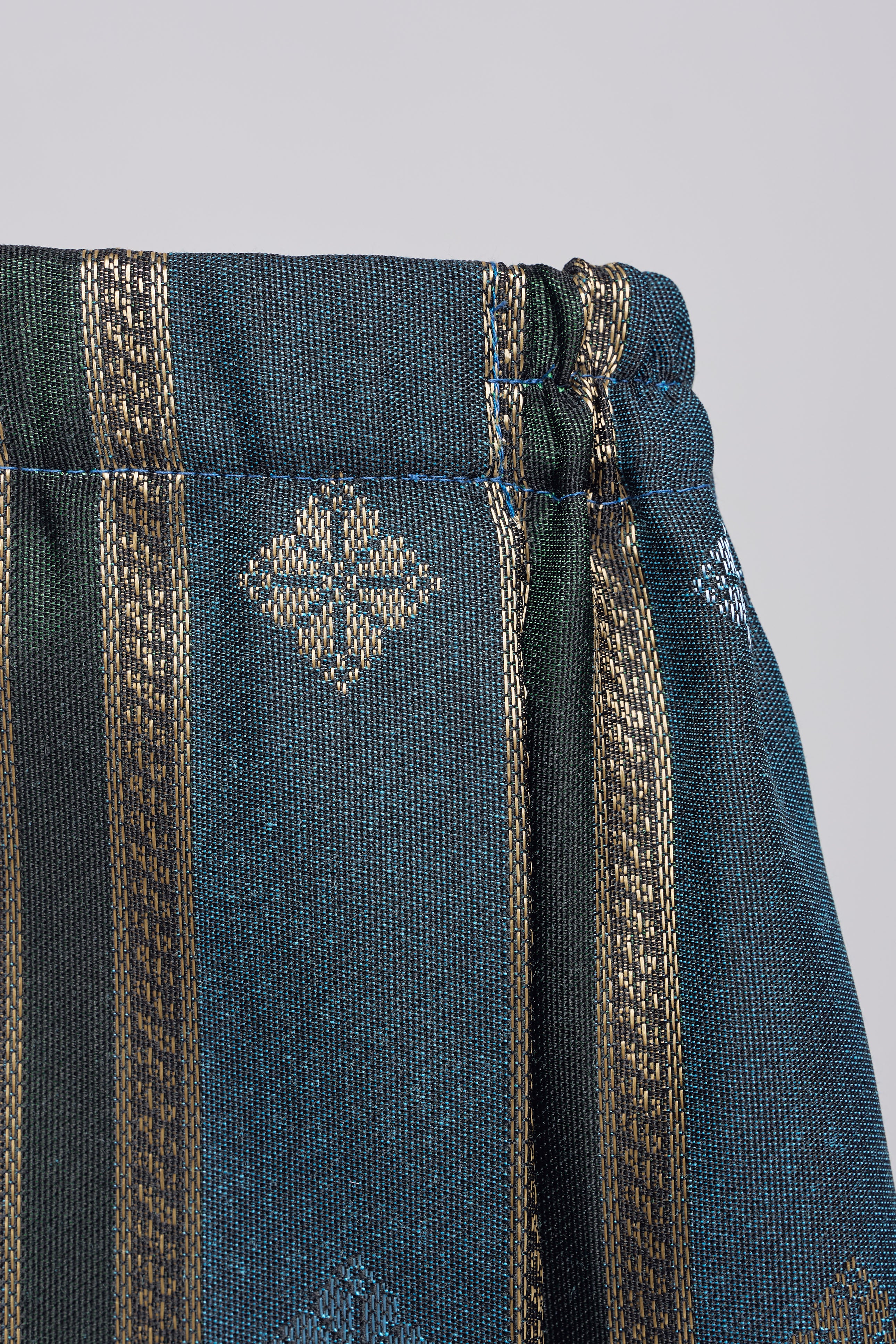 Boys Samping Galur Kelopak - Biru Hijau