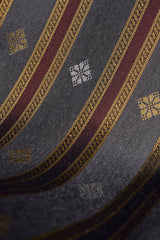 Samping Galur Kelopak - Kelabu Merah