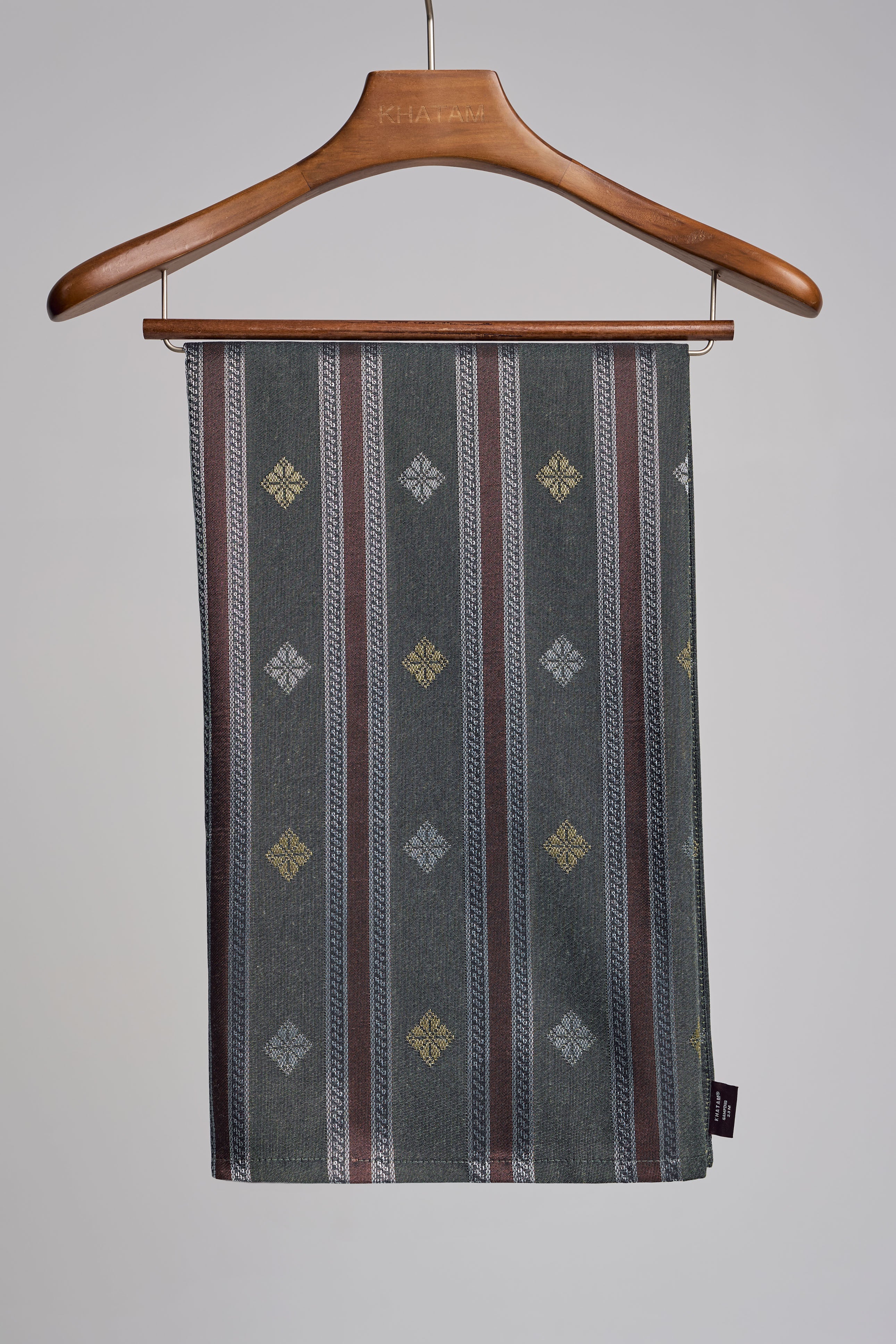 Boys Samping Galur Kelopak - Hijau Coklat