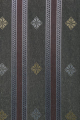 Samping Galur Kelopak - Hijau Coklat