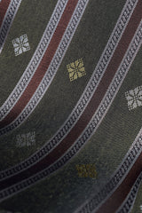 Samping Galur Kelopak - Hijau Coklat