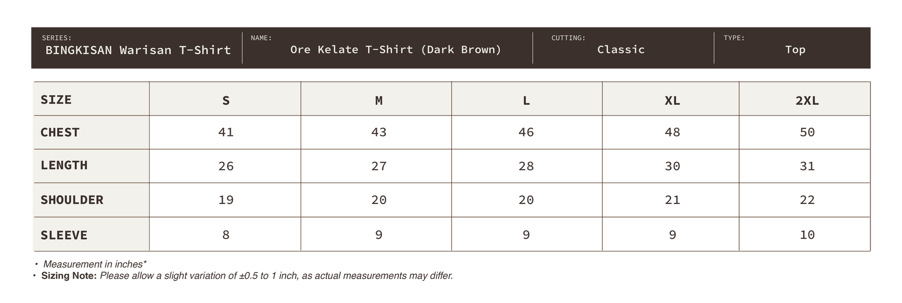 Bingkisan T-Shirt - Ore Kelate