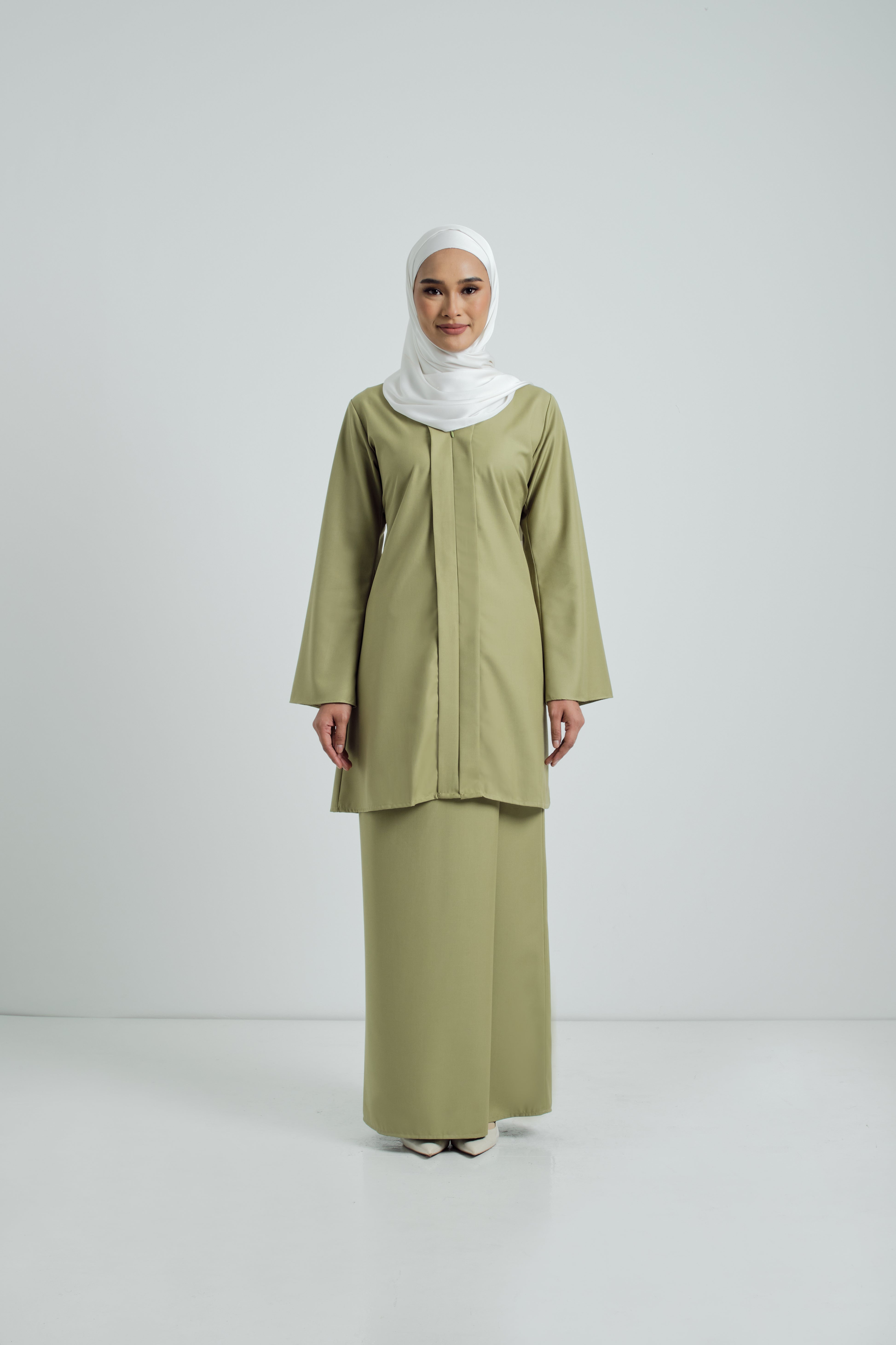 Patawali Baju Kebaya - Sage Green