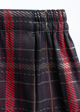 Boys Samping Larik Kekisi - Hitam