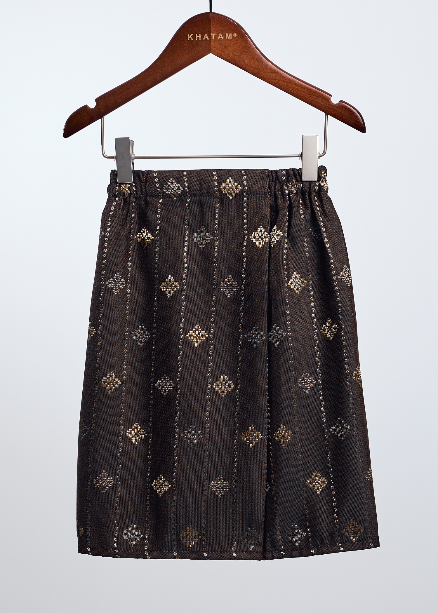 Boys Samping Galur Melur - Coklat