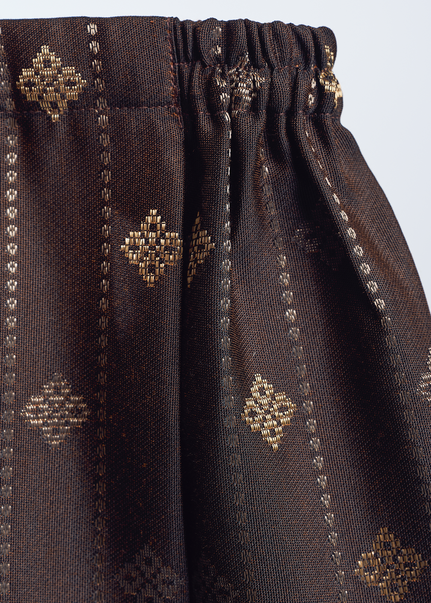 Boys Samping Galur Melur - Coklat