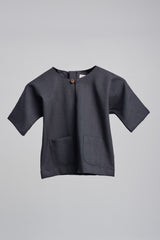 Setanjong Baby Boy Top - Black