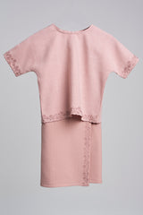 Setanjong Baby Girl Baju Kurung - Pink