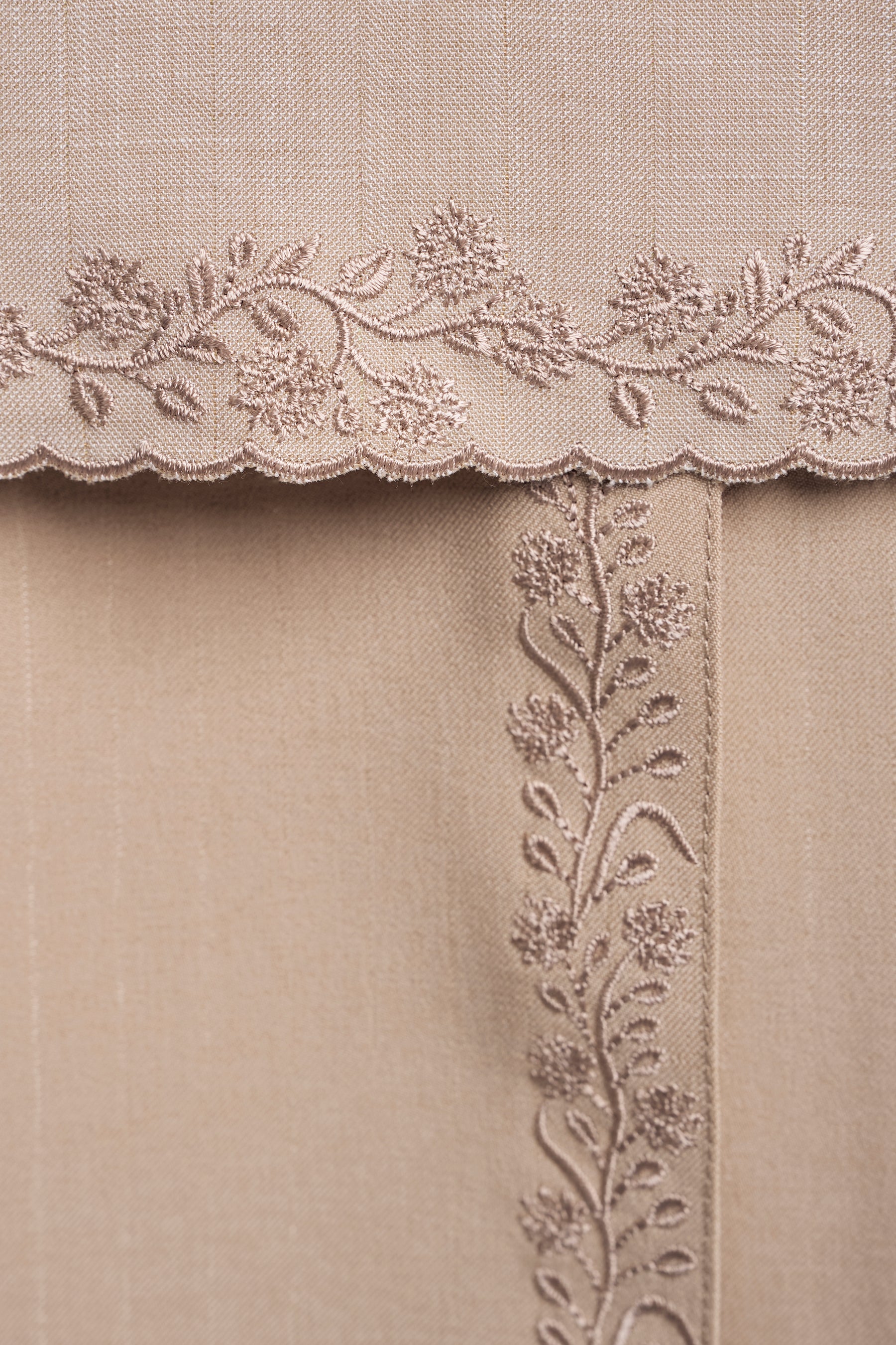 Setanjong Baby Girl Baju Kurung - Beige