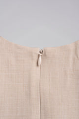 Setanjong Baby Girl Baju Kurung - Beige