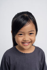 Setanjong Girls Baju Kurung - Black