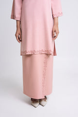 Setanjong Kurung Labuh - Pink