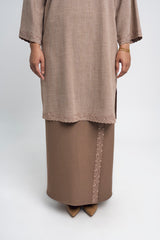 Setanjong Kurung Labuh  -  Brown
