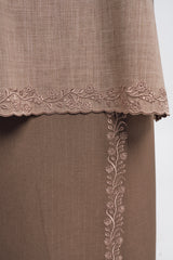 Setanjong Kurung Labuh  -  Brown