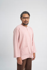 Setanjong Loose Fit Men Top -  Pink