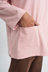 Setanjong Loose Fit Men Top -  Pink