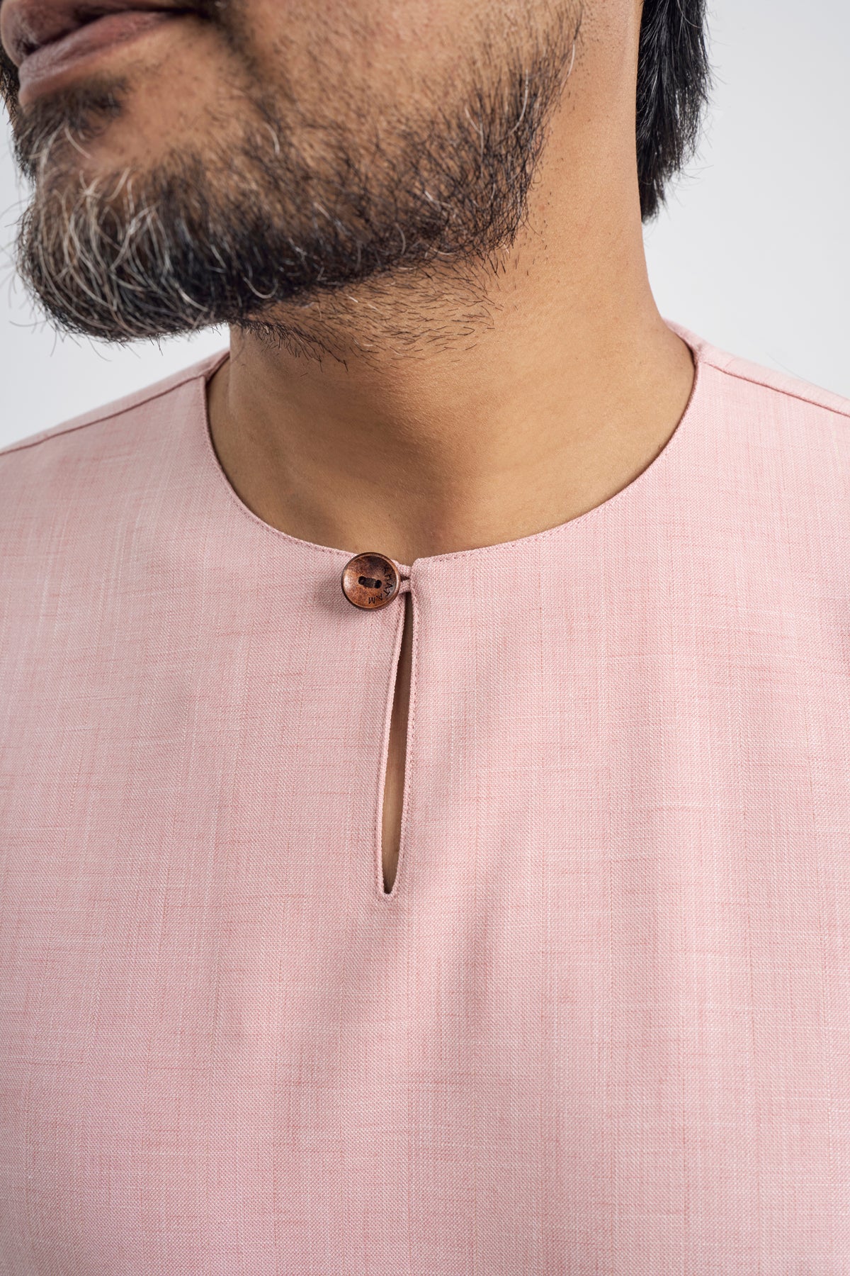 Setanjong Loose Fit Men Top -  Pink