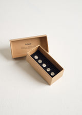 Button Alloy - Silver