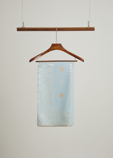 Samping Kembang Anakan Mawar - Silver Blue