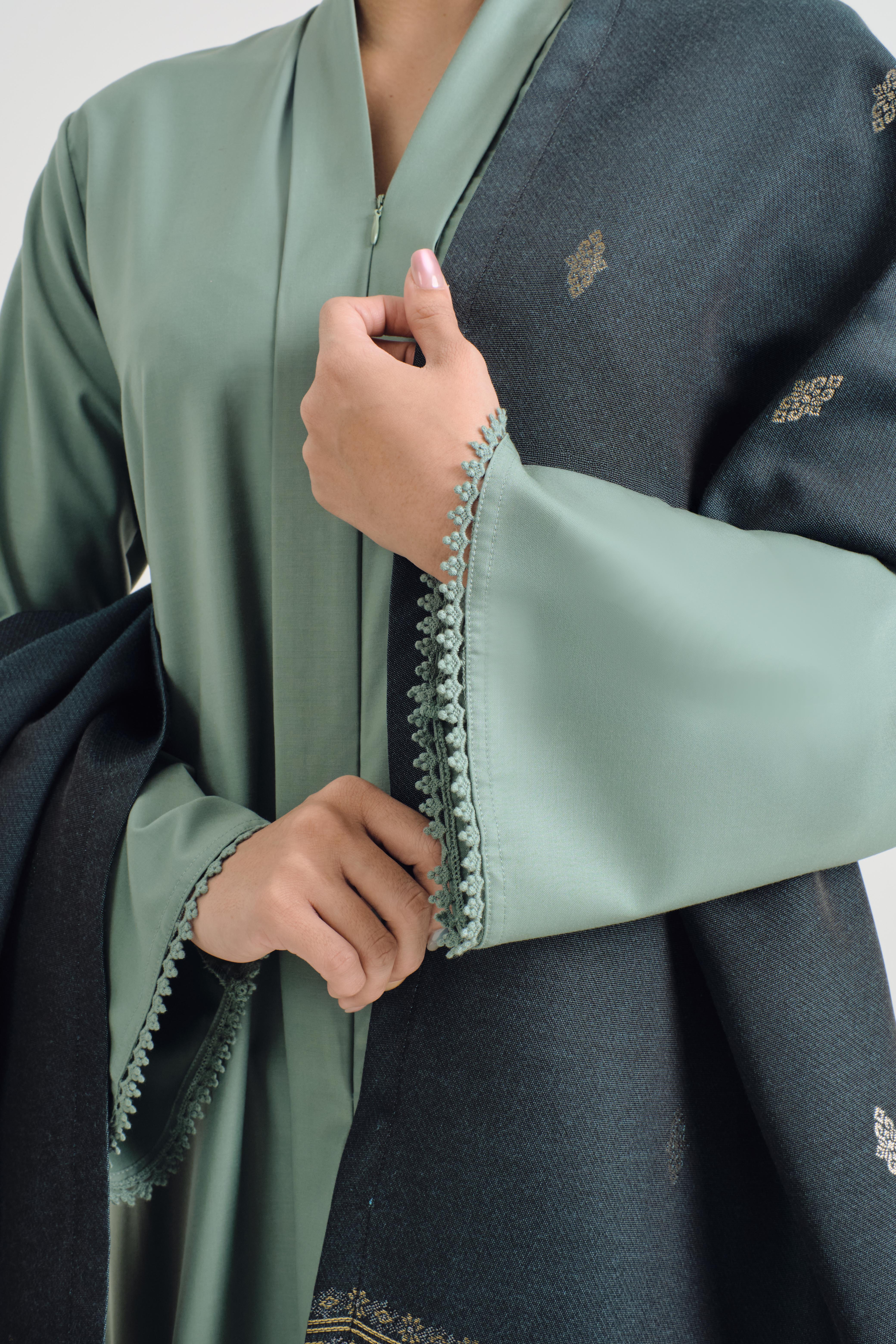 Patawali Baju Kebaya - Soft Teal Green