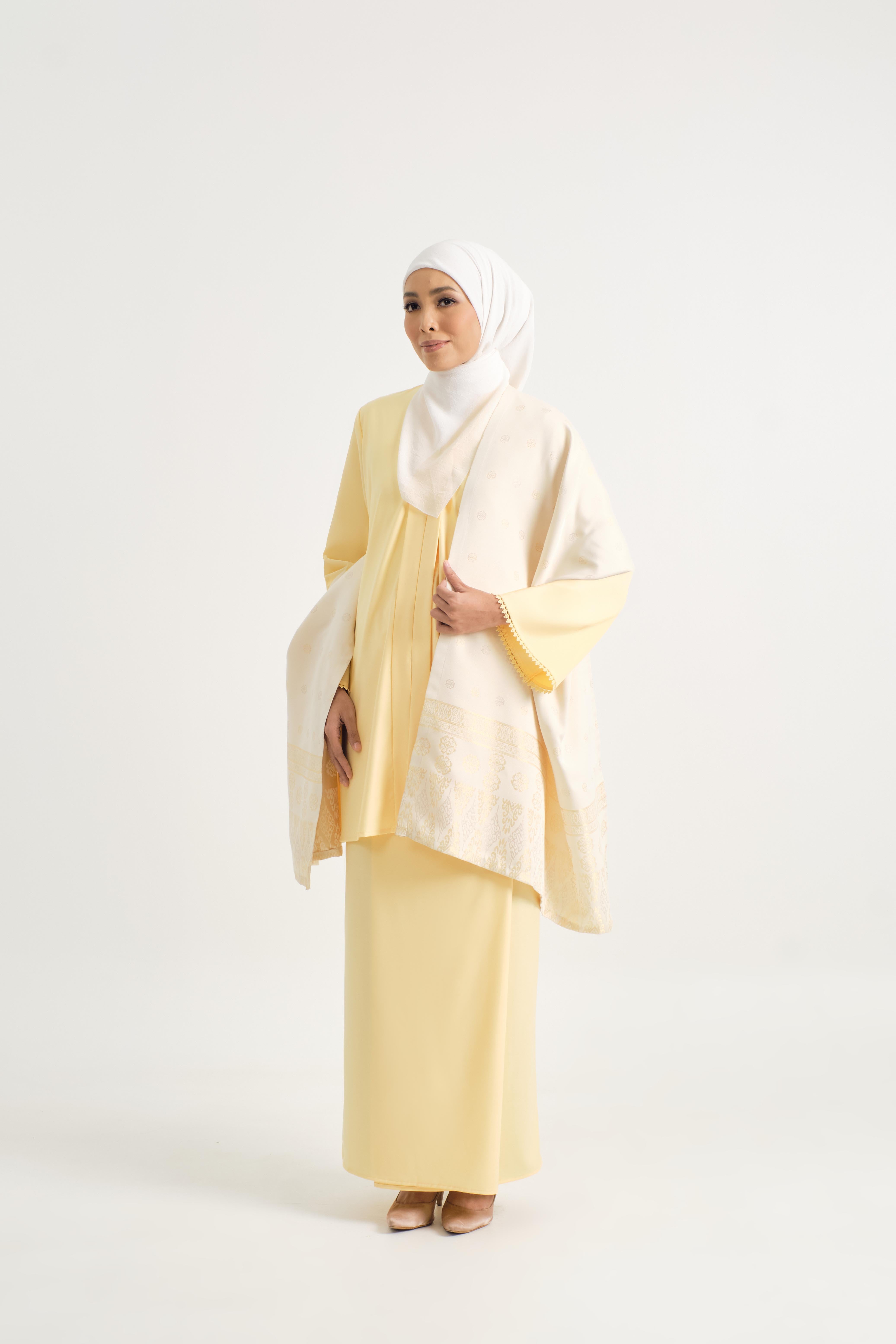 Patawali Baju Kebaya - Soft Yellow