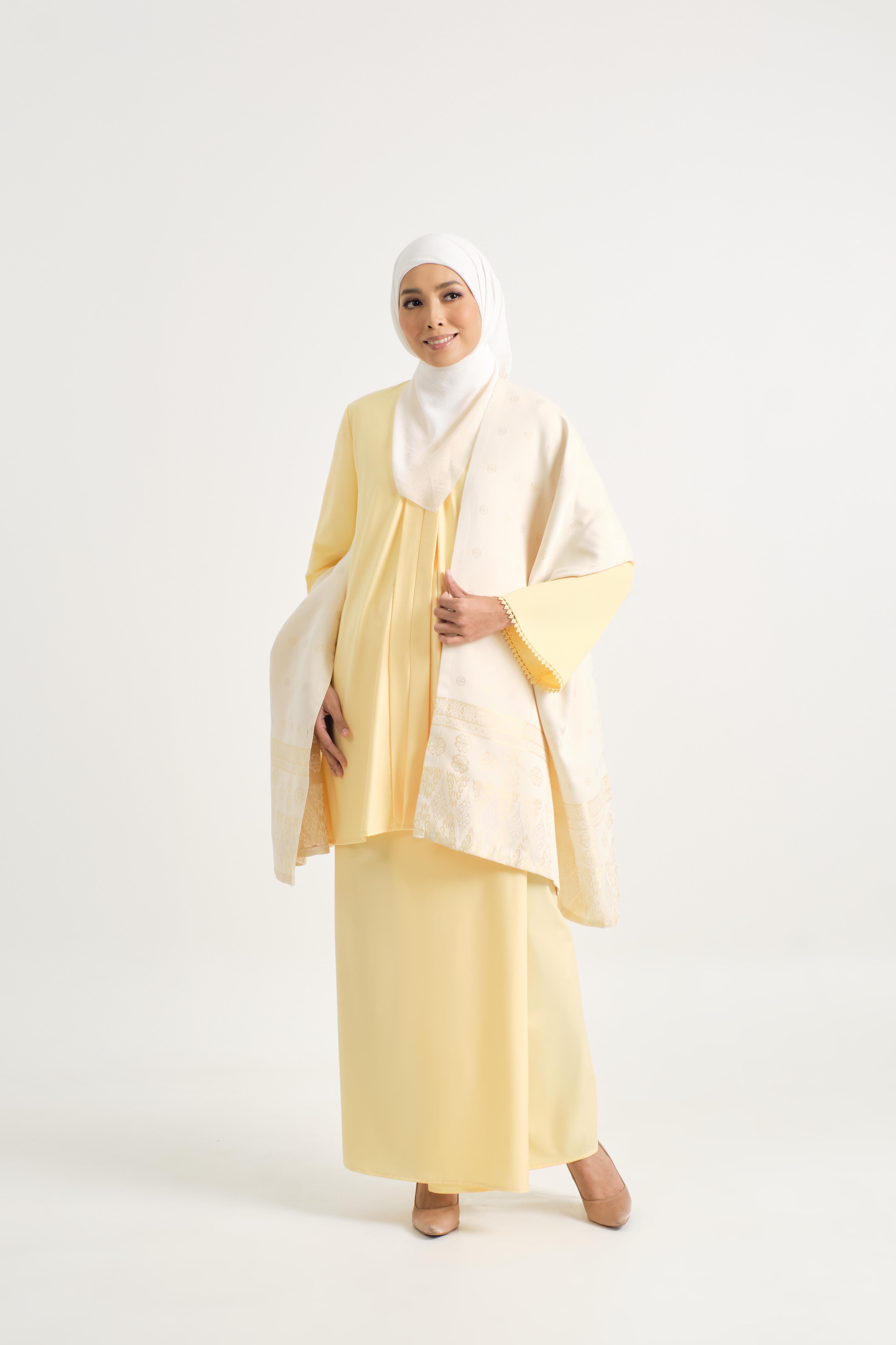 Patawali Baju Kebaya - Soft Yellow