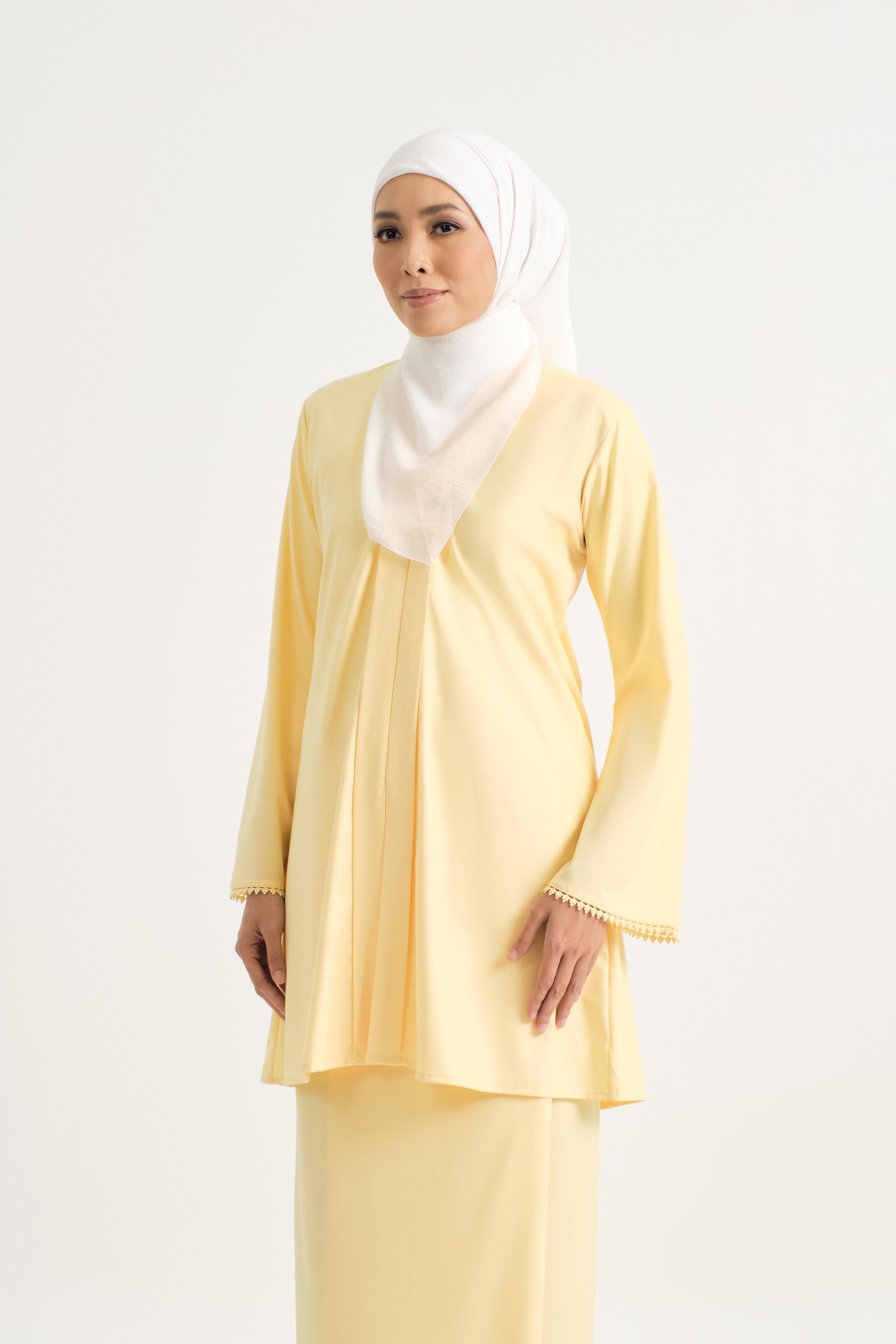 Patawali Baju Kebaya - Soft Yellow