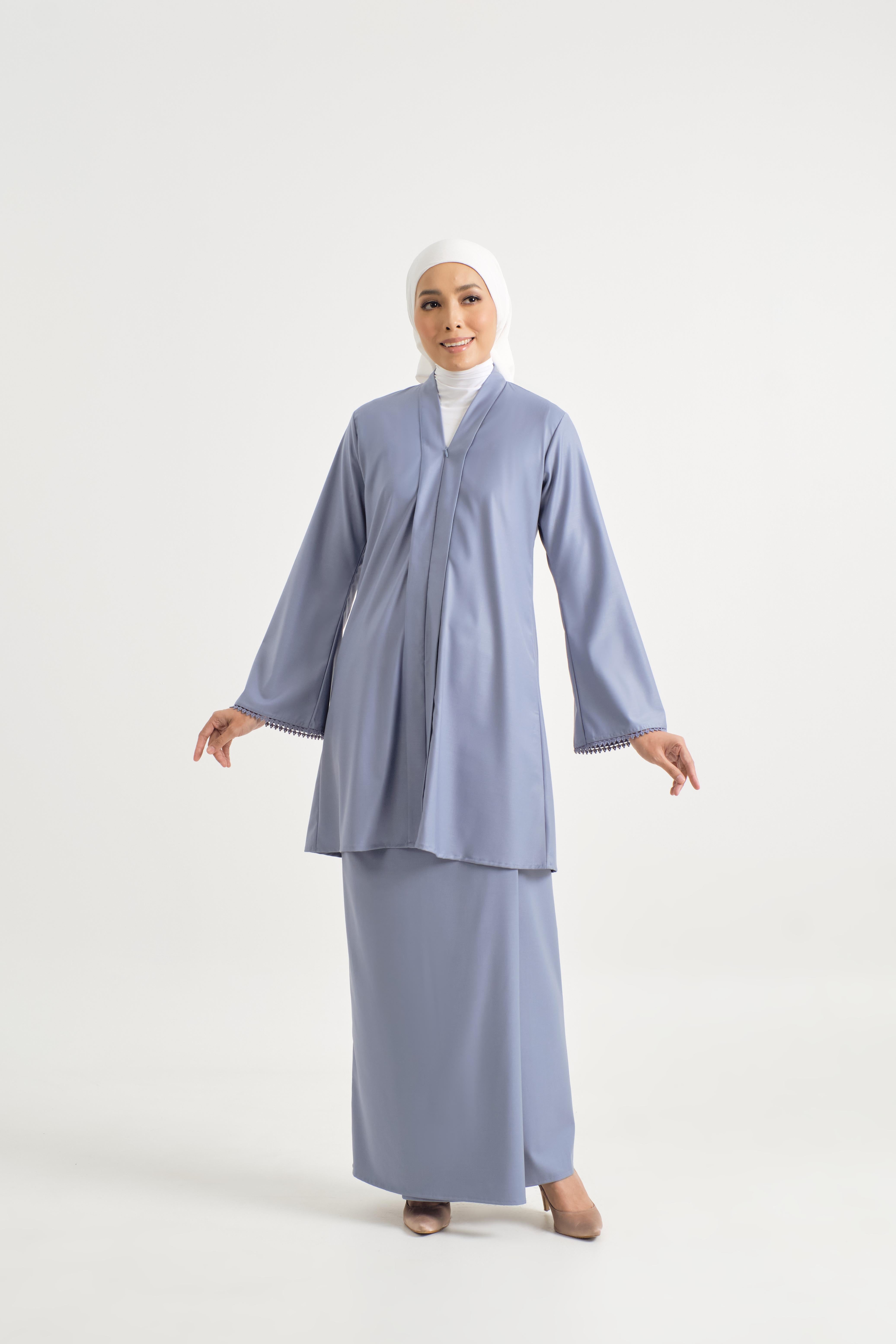 Patawali Baju Kebaya - Stone Blue