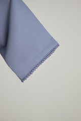 Patawali Baby Girls Baju Kurung - Stone Blue