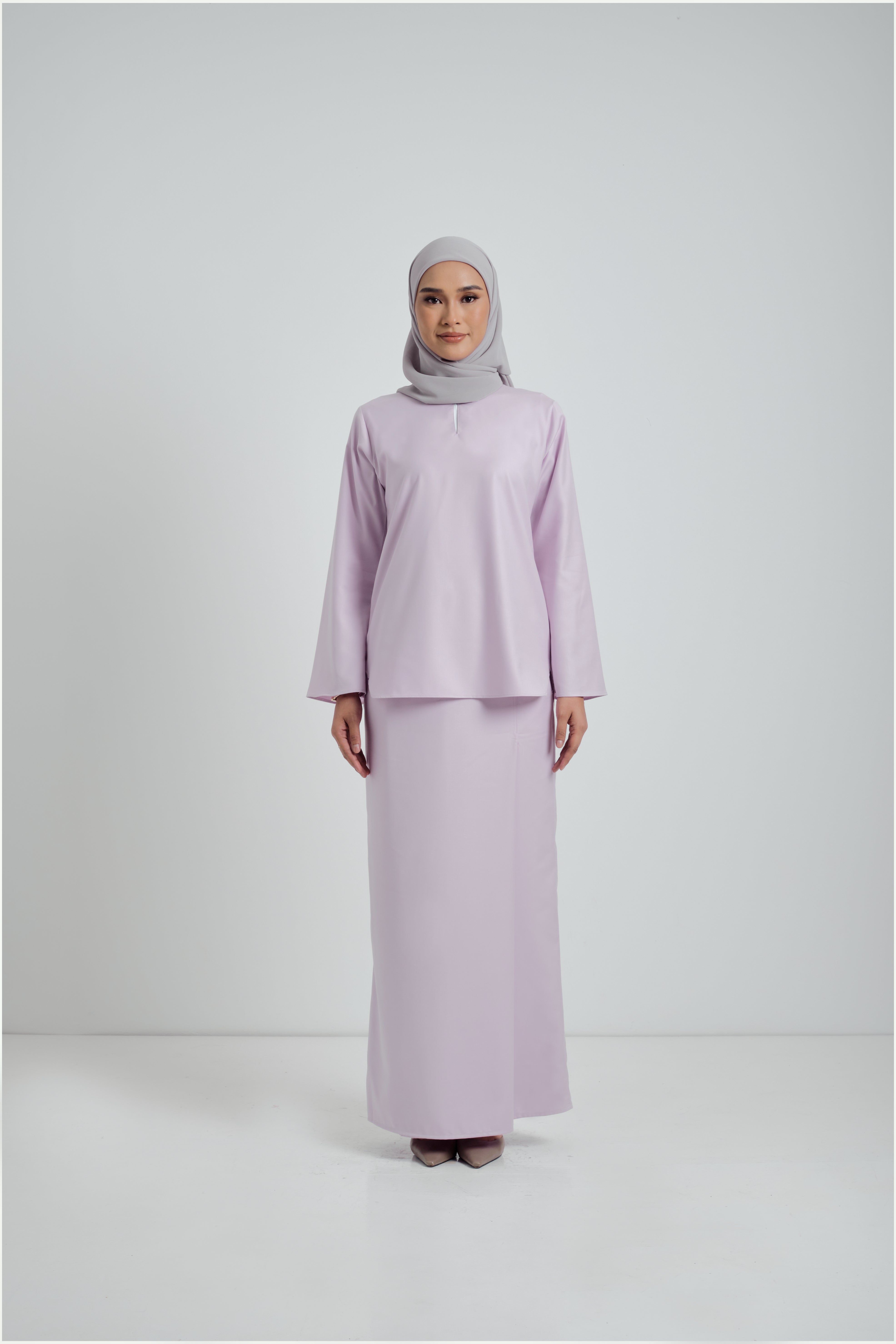 Patawali Baju Kurung - Thistle Purple