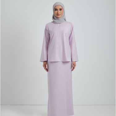 Patawali Baju Kurung - Thistle Purple