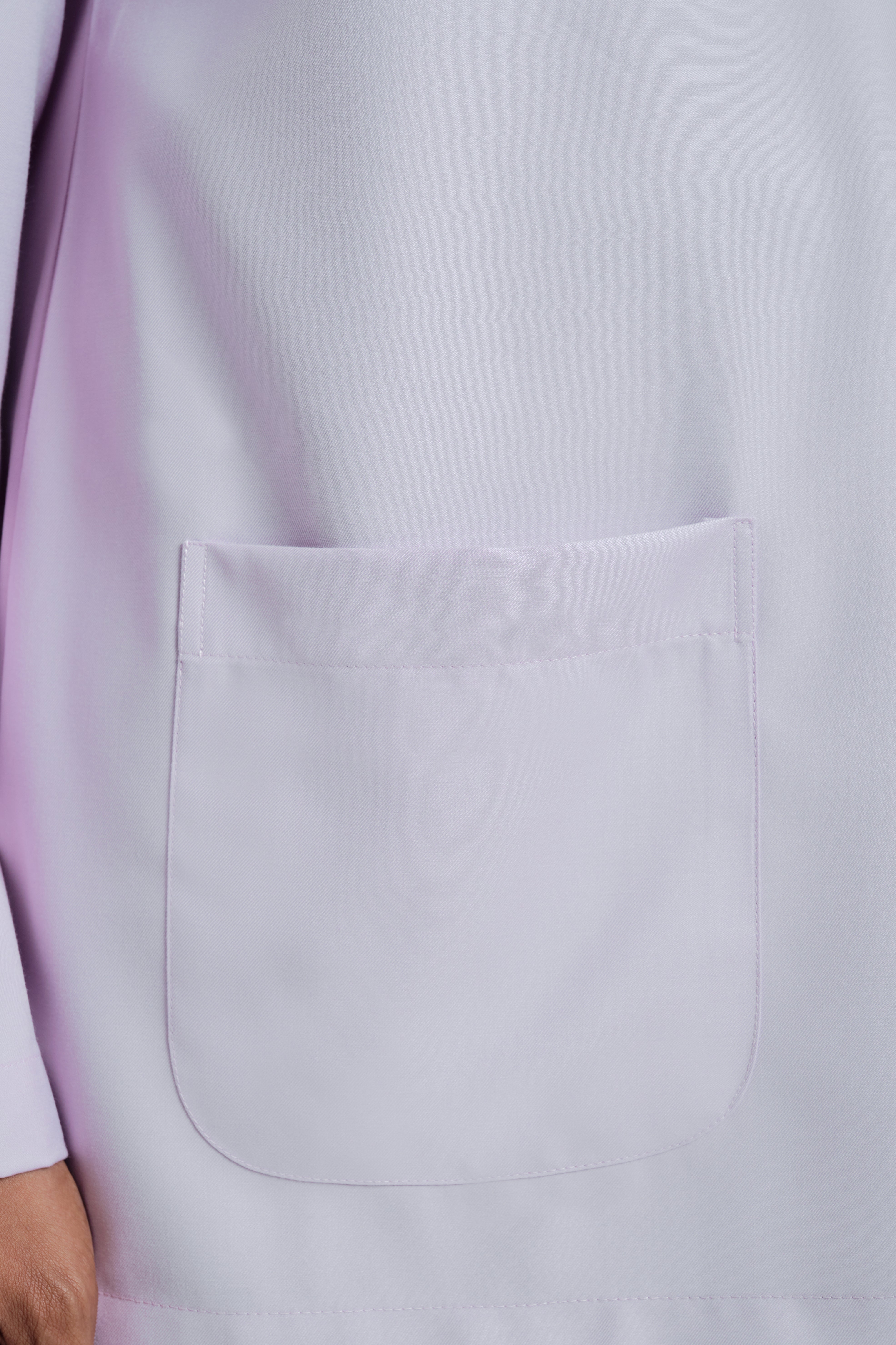 Patawali Modern Fit Baju Melayu Teluk Belanga - Thistle Purple