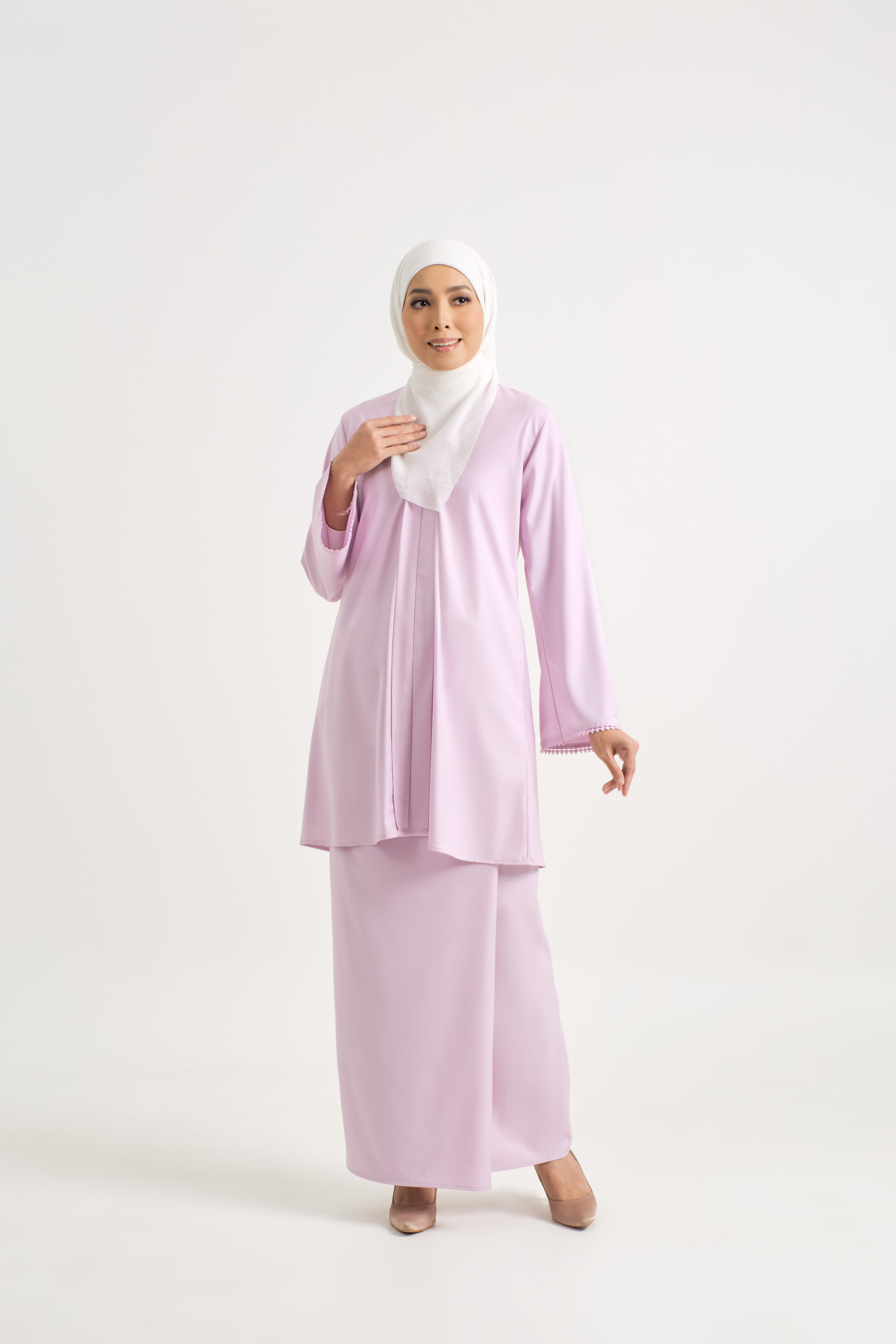 Patawali Baju Kebaya - Thistle Purple