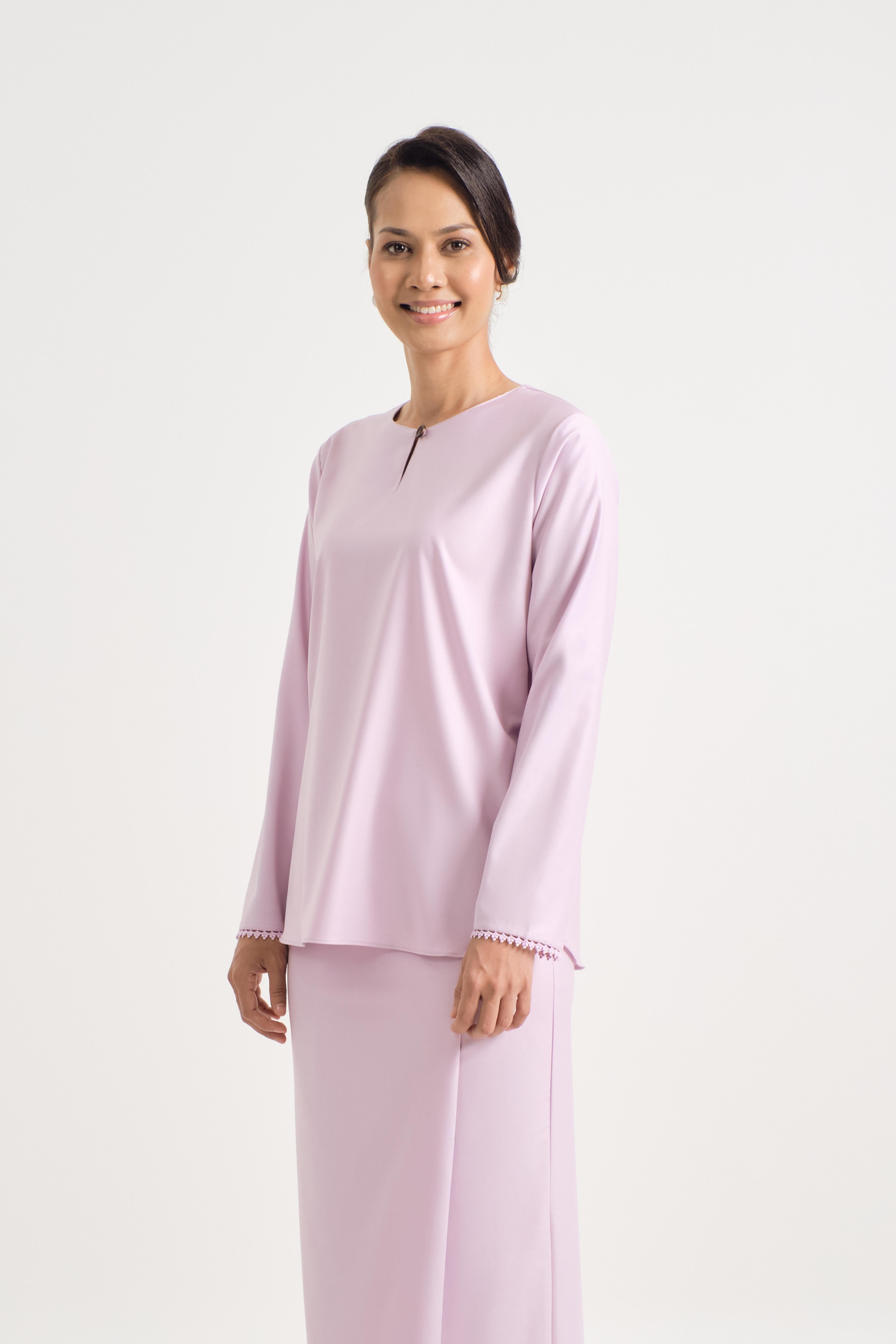 Patawali Baju Kurung - Thistle Purple