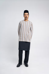 Artisan Tulang Belut Men Top - Ash Brown