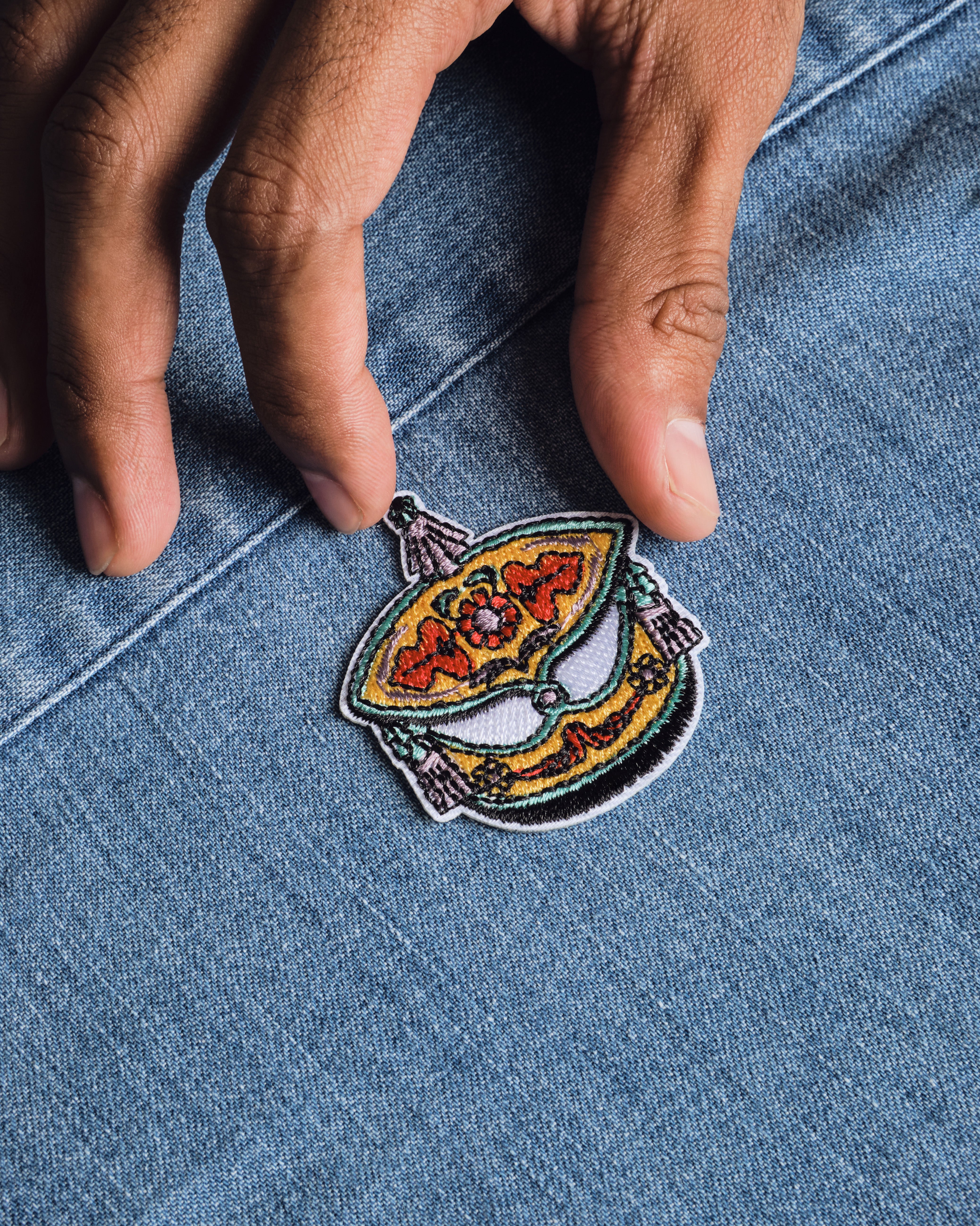 Cerita Lokal Iron-On Embroidery Patch