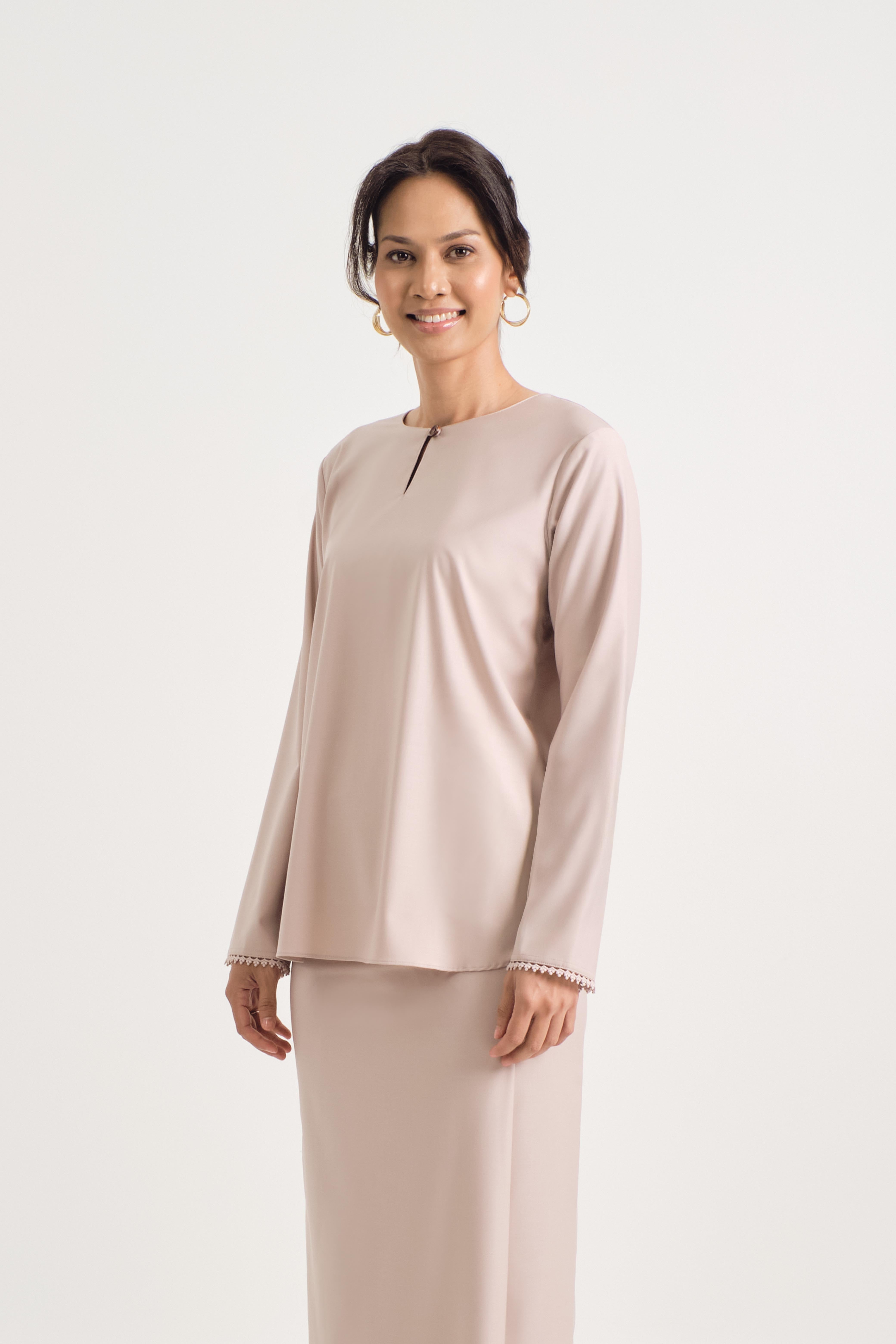 Patawali Baju Kurung - Warm Beige