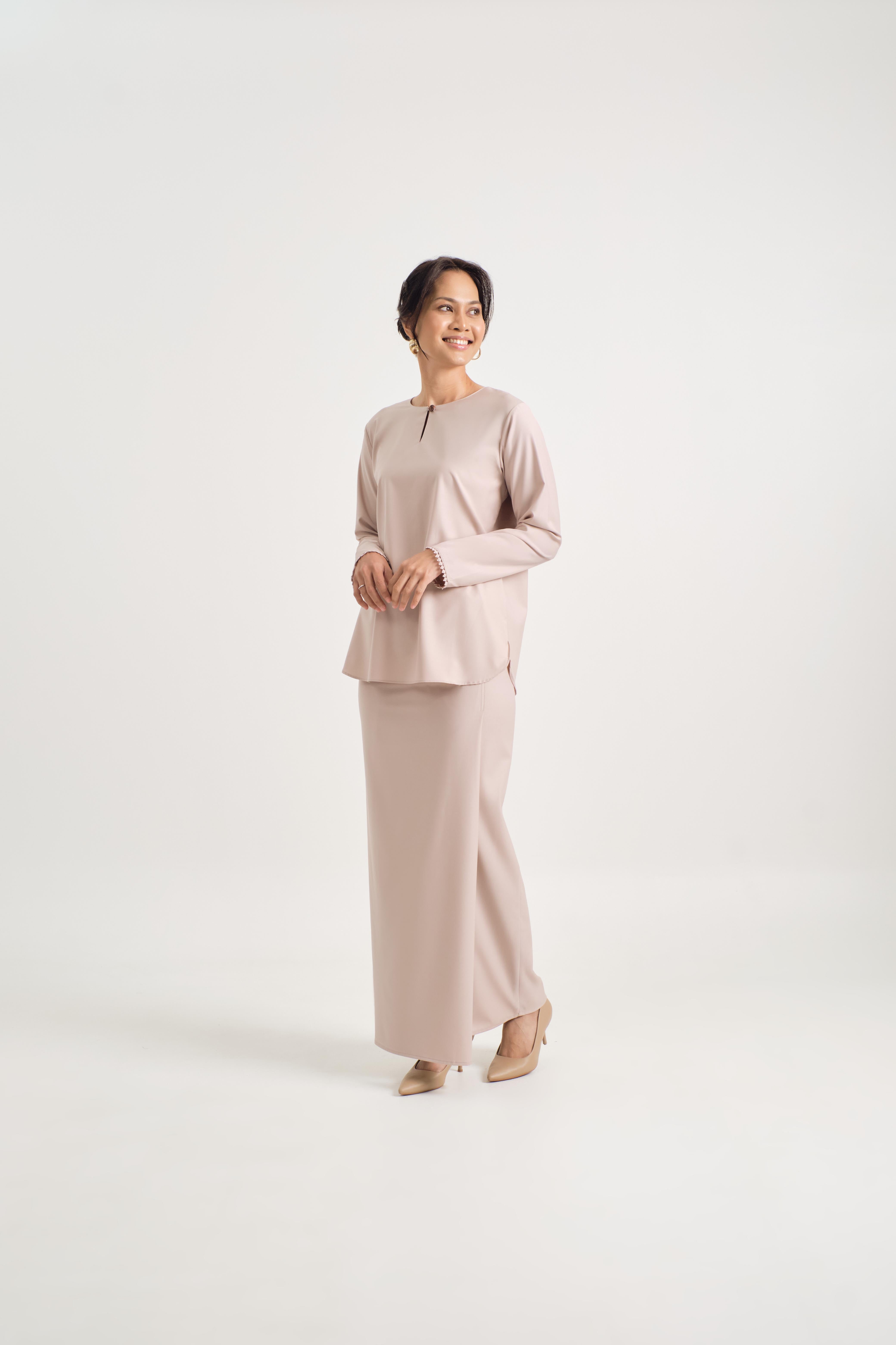 Patawali Baju Kurung - Warm Beige