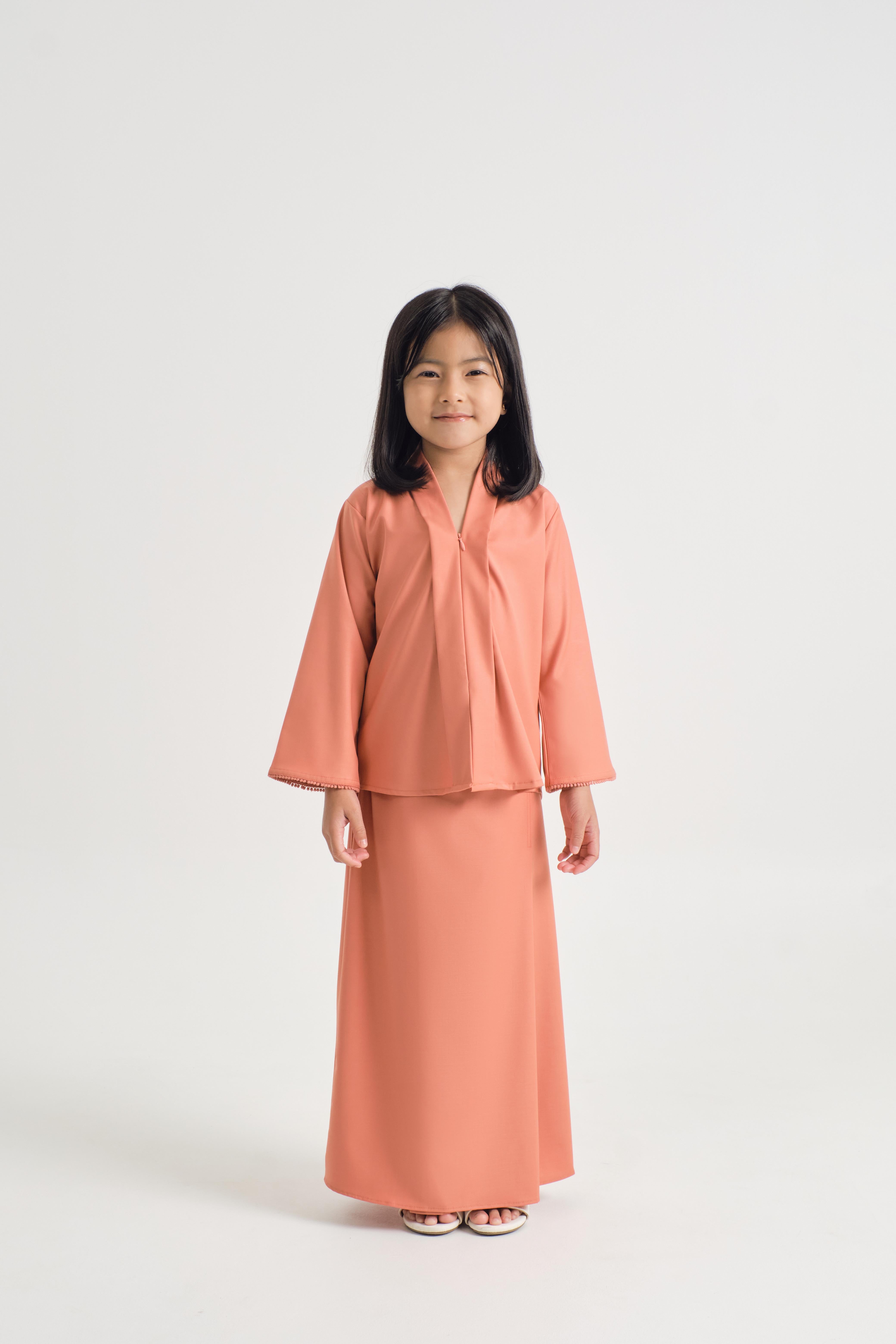 Patawali Girl Kebaya - Pumpkin